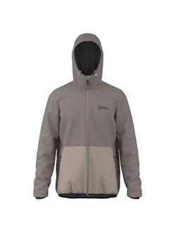 ANDREAS MAN RAIN JACKET DRIFTWOOD GOAT